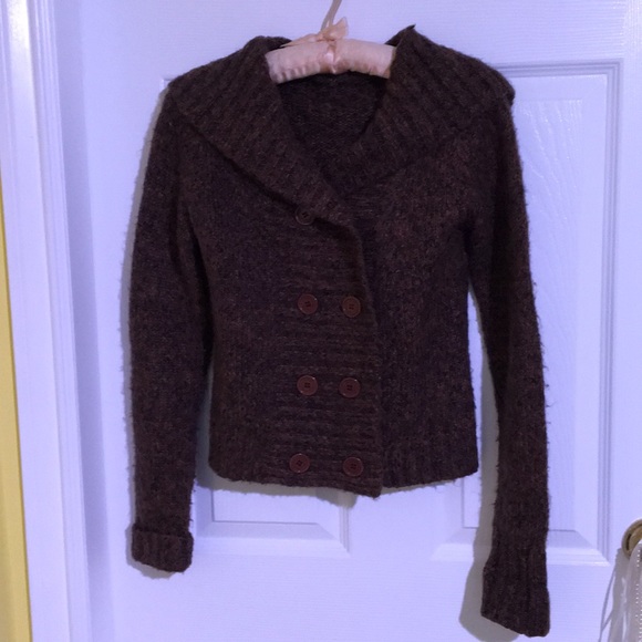 Hooded wool sweater - Picture 3 of 5